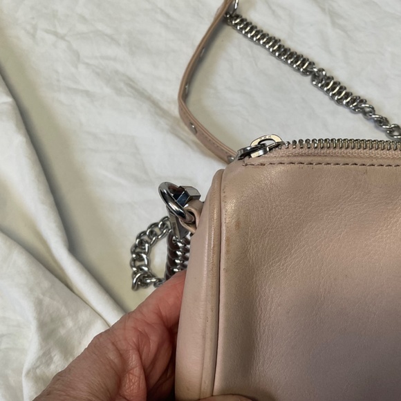 Rebecca Minkoff Blush Crossbody Bag with Silver Accents - Picture 10 of 11